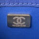 Replica Borsa piccola con patta con manico superiore AS2680 blu