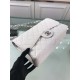 Replica Jumbo Classic Flap Borse pelle Caviar A1113 Bianca