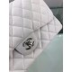 Replica Jumbo Classic Flap Borse pelle Caviar A1113 Bianca
