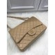 Replica Borsa Classic Maxi Flap borsa  A58601 Albicocca in pelle di agnello