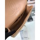 Replica Borsa Classic Maxi Flap borsa  A58601 Albicocca in pelle di agnello
