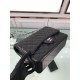 Replica Classic Maxi Flap Borsa Jumbo A58601 Pelle di agnello Nera