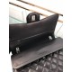 Replica Classic Maxi Flap Borsa Jumbo A58601 Pelle di agnello Nera
