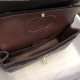 Replica Borsa Classic Flap piccola A1117 in pelle caviale Nera