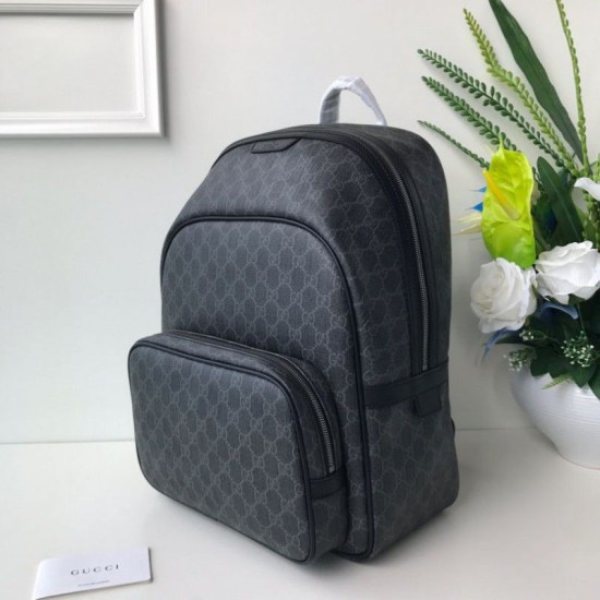 Replica Zaino GG Monogram Supreme Canvas Travel Carry 322069 Nero