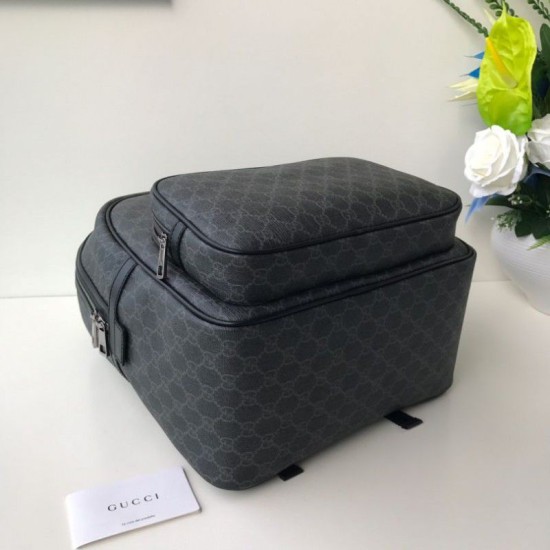 Replica Zaino GG Monogram Supreme Canvas Travel Carry 322069 Nero