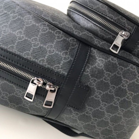 Replica Zaino GG Monogram Supreme Canvas Travel Carry 322069 Nero