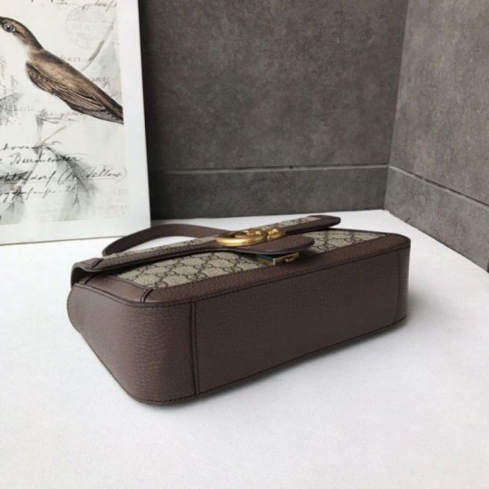 Replica Ophidia GG Mini borsa  Marmont Matelasse 443497 Caffè