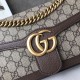 Replica Ophidia GG Mini borsa  Marmont Matelasse 443497 Caffè