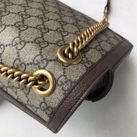 Replica Ophidia GG Mini borsa  Marmont Matelasse 443497 Caffè