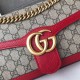 Replica Ophidia GG Mini borsa  Marmont Matelasse 443497 Rosso