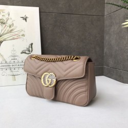 Replica Borsa Marmont Matelasse Mini 443497 Caffè leggero