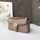 Replica Borsa Marmont Matelasse Mini 443497 Caffè leggero