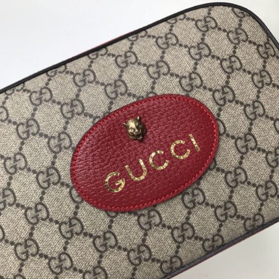 Replica Borsa a mano Supreme GGG 476466 rosso scuro