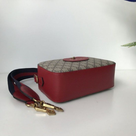 Replica Borsa a mano Supreme GGG 476466 rosso scuro