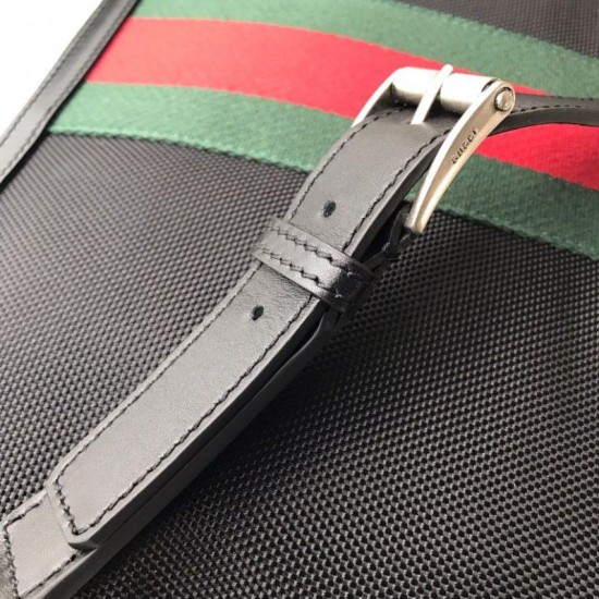 Replica Borsa a tracolla Supreme Medium 523335 Nera