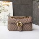 Replica Borsa Marmont Matelasse Mini 443497 Caffè leggero