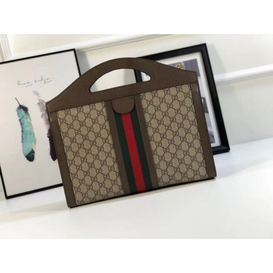Replica Borsa a mano con manico medio Ophidia 512957