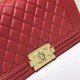 Replica Borse Medium Boy Flap A67086 Rosso Golden