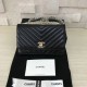 Replica Classic Flap Charms Portafoglio Woc A33814 Nero