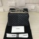 Replica Classic Flap Charms Portafoglio Woc A33814 Nero