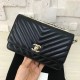 Replica Classic Flap Charms Portafoglio Woc A33814 Nero