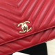 Replica Classic Flap Charms Portafoglio Woc A33814 Rosso