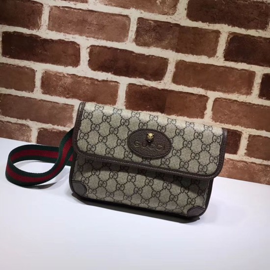 Replica GG Cintura Suprema Borsa 493930 Marrone