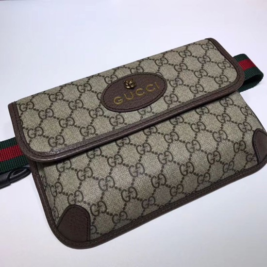 Replica GG Cintura Suprema Borsa 493930 Marrone