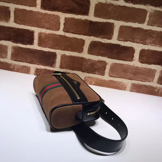 Replica Ophidia Small Belt Bag 517076 Marrone