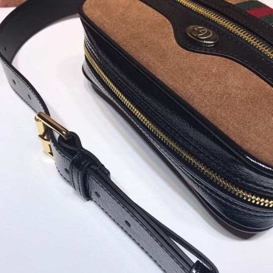 Replica Ophidia Small Belt Bag 517076 Marrone