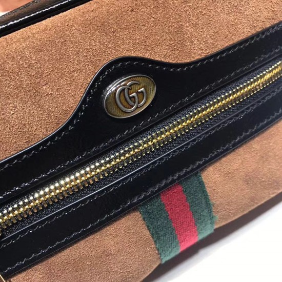 Replica Ophidia Small Belt Bag 517076 Marrone
