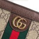 Replica Portafoglio Ophidia GG Zip Around 523154 Marrone
