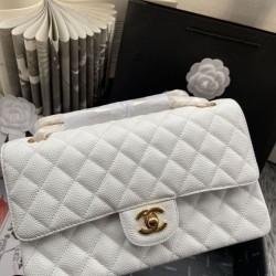 Replica Borsa a patta classica A1112 bianca
