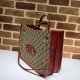 Replica Borsa tote media 1955 Horsebit 621144 rossa