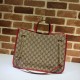 Replica Borsa tote media 1955 Horsebit 621144 rossa