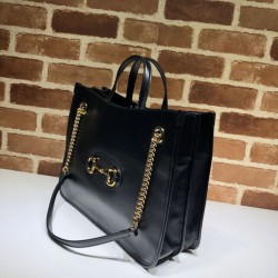 Replica Borsa tote media 1955 Horsebit 621144 nera