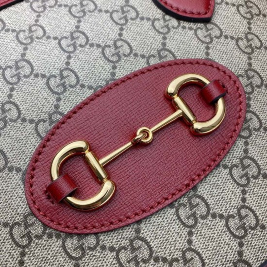 Replica Borsa a mano piccola 1955 Horsebit 621220 rossa