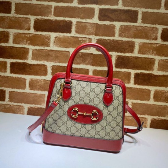 Replica Borsa a mano piccola 1955 Horsebit 621220 rossa
