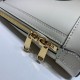 Replica Borsa a mano piccola 1955 Horsebit 621220 bianca