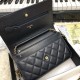 Replica Borsa Stitch Chain a mano Wel Borsa A33814 nera