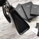 Replica Borsa a tracolla YSL Saint Laurent Piccola Manhattan nera