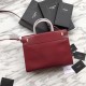 Replica Borsa a tracolla YSL Saint Laurent Piccola Manhattan rossa