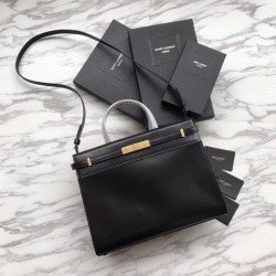 Replica Borsa a tracolla YSL Saint Laurent Piccola Manhattan nera