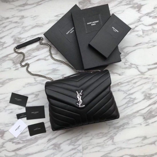 Replica Busta grande YSL Saint Laurent Classic in argento Replica Busta grande YSL Saint Laurent Classic in argento