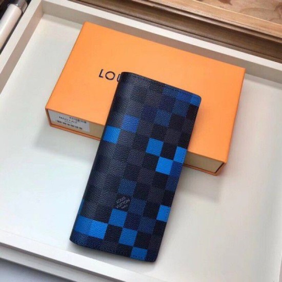 Replica Portafoglio Brazza Damier Graphite Pixel N60162