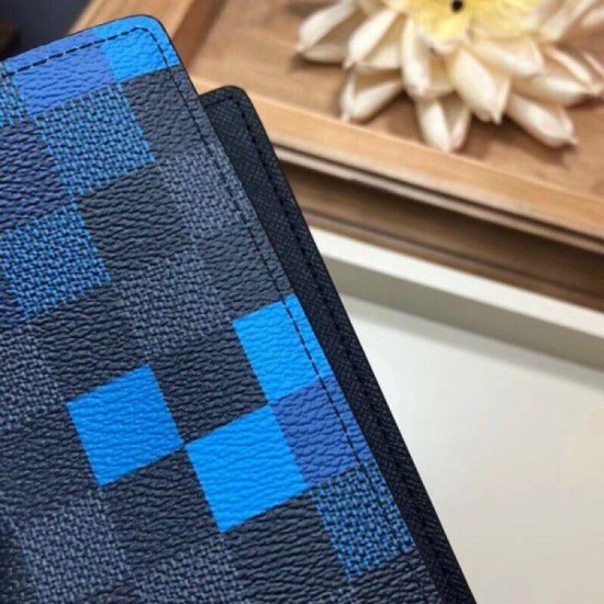 Replica Portafoglio Brazza Damier Graphite Pixel N60162