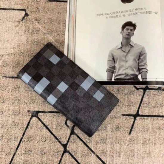 Replica Portafoglio Brazza Damier Graphite Pixel N60163