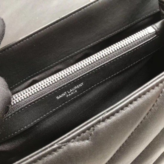 Replica Busta grande YSL Saint Laurent Classic in argento Replica Busta grande YSL Saint Laurent Classic in argento