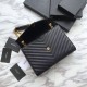 Replica YSL Saint Laurent Piccola Busta Borsa Grain Hardware dorato goffrato